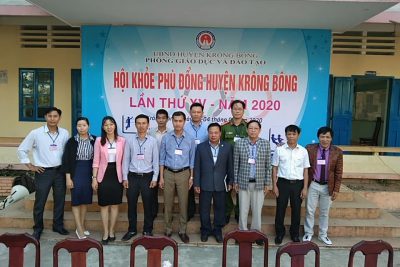 Huyện Krông Bông tổ chức Khai mạc Hội khỏe phù đổng năm 2020