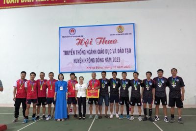 Hội thao truyền thống Ngành Giáo dục và Đào tạo huyện Krông Bông năm 2023