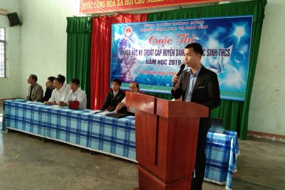 Phòng Giáo dục Đào tạo huyện Krông Bông tổ chức cuộc thi Khoa học kĩ thuật cấp huyện năm 2019