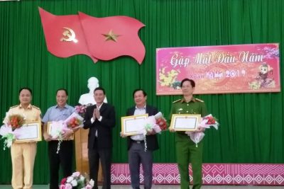 UBND huyện tổ chức gặp mặt đầu xuân Kỷ Hợi 2019