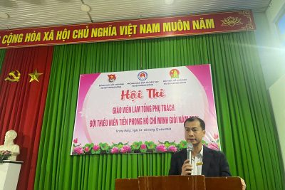 HỘI THI GIÁO VIÊN TỔNG PHỤ TRÁCH ĐỘI GIỎI CẤP HUYỆN NĂM 2024